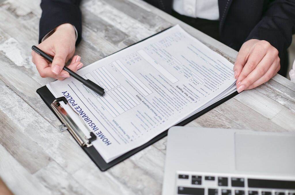 home insurance claim paperwork — Ready Restore OC, Orange County